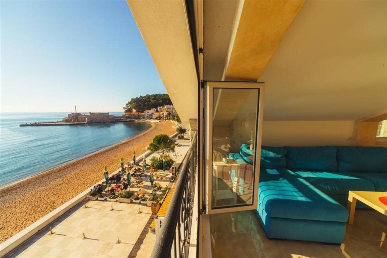 Apartments Galija Petrovac Lux Bagian luar foto